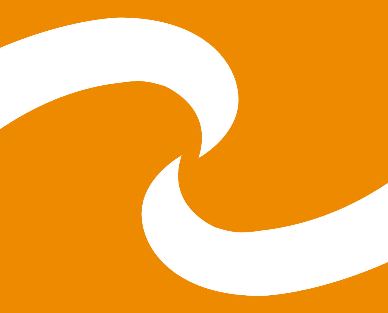 Evolving and realigning orange logo asset