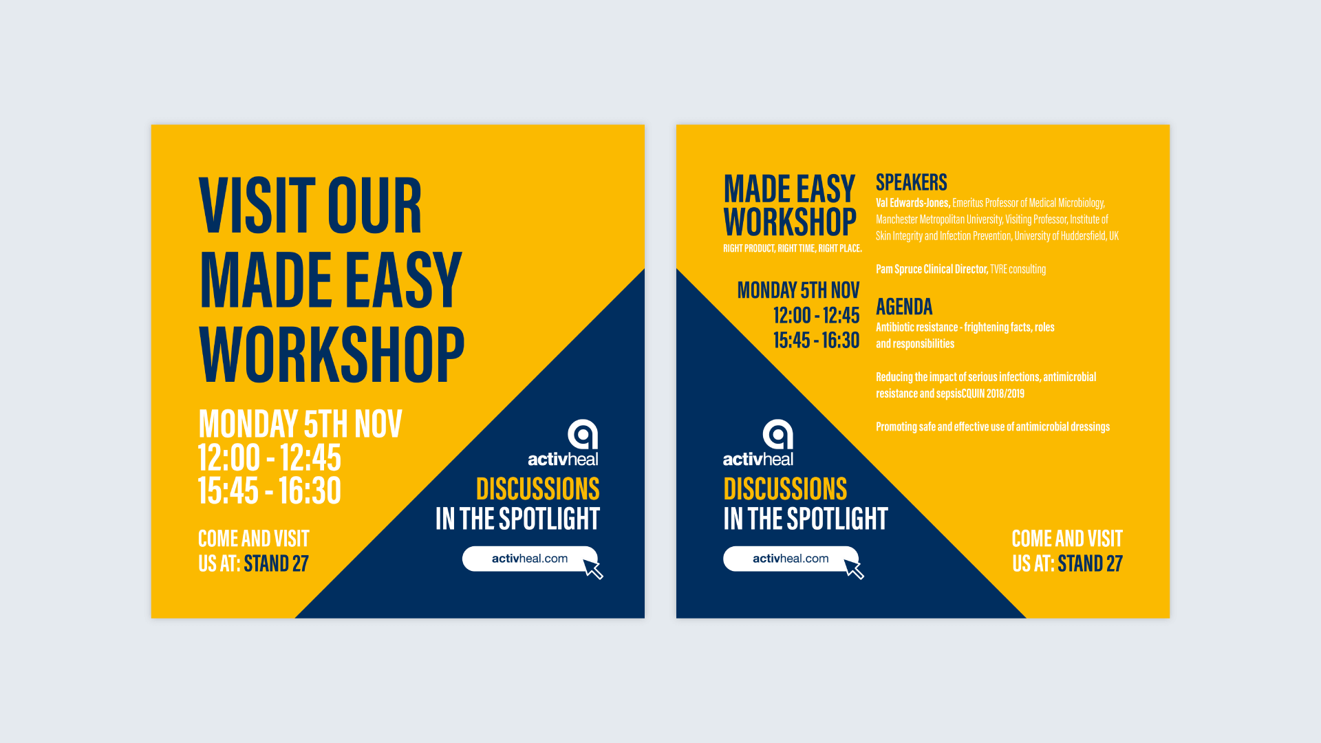 advert for made easy workshop 